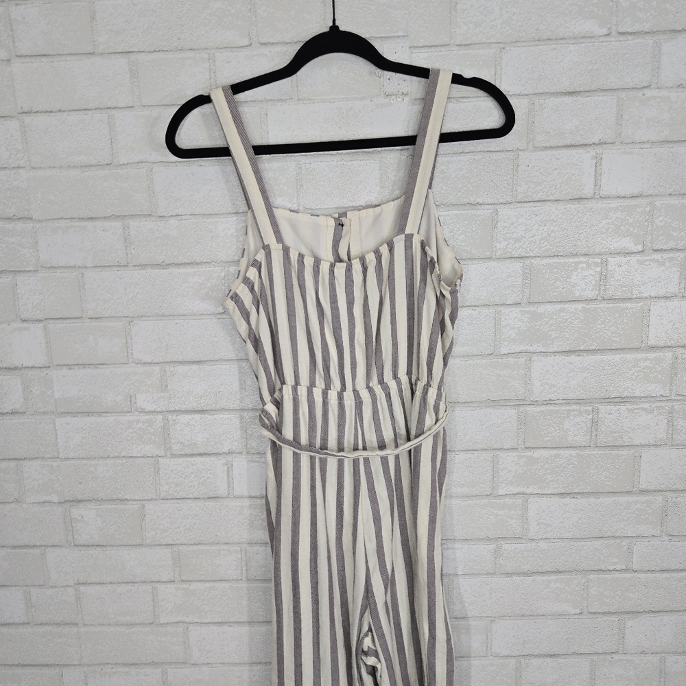 Maurices stripe tie front jumpsuit - Picture 11 of 15